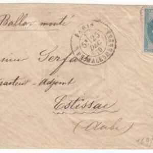 France Ballon Monte: Le "Tourville" F-VF Paris to Aube