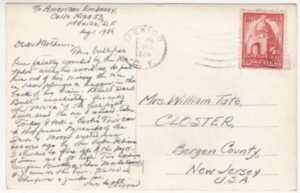 Mexico 1936 1936 B&W PPC of bullfighting, Signed by Salvador Dali