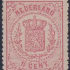 Netherlands 20 VF Mint LH Pristine OG, cv $150