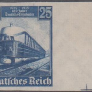 Germany 461a VF Mint NH Imperf - Sweet Margins - Rare cv $2,350