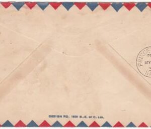 Canada 1934 1st Flight Ile a La Crosse - Prince Albert Signed by Pilot W. E. Catton