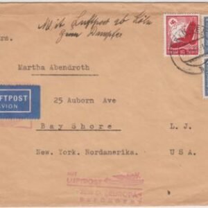 Germany 1938 Catapult Flight To New York with C59