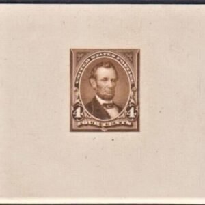 US 254E-2 Reduced Die Proof on India cv $1,500