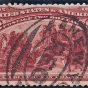 US 242 Early Commemoratives F - VF Used cv $525