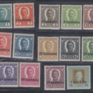 Austria / Italy Unissued - MI/IV VF NH cv $415