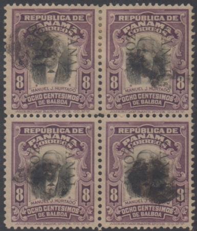 INV-20325itExt_4613f689-9650-4171-bc3c-ab0d69578a25 US Possessions - Canal Zone 29 Possessions VF Used Block cv $82.50