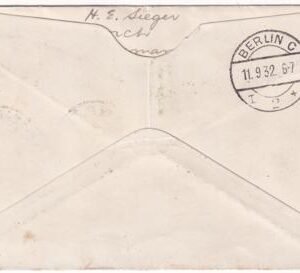 Ireland 1932 6th South America Zeppelin Flight on VF Cover