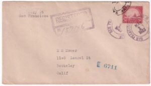 US 1923 567 FDC from San Francisco with Certificate