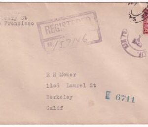 US 1923 567 FDC from San Francisco with Certificate