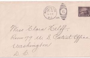 US 571 FDC on  Superb Siebold U462 large Sized Cover, with Cert.