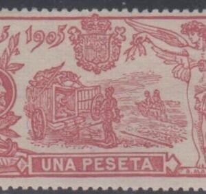 Spain 294 Fine + Mint LH Key Value - Fresh cv $180