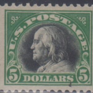 US 524 Washington / Franklin VF - XF Mint LH Large Margins cv $185