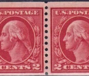 US 453 Washington / Franklin F+ Mint NH Pair cv $625