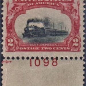 US 295 Early Commemoratives Fine Mint NH Plate # Single