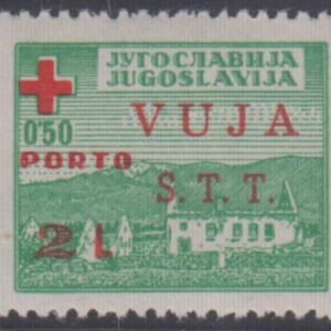 Italy Trieste Zone A RAJI VF Mint NH Key Stamp for this Country cv $260