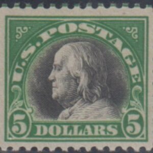 US 524 Washington / Franklin VF+ Mint cv $340