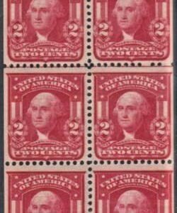 US 319g Bureau and Regular Issues F - VF Mint LH Position E, XF Cut, Stamps NH cv $125