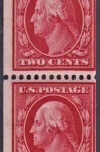 US 349 Washington / Franklin Just Fine NH Pair cv $600