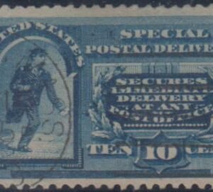US E2 Special Delivery VF - XF Used Large Margins, Light Boston Cancel cv $70