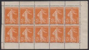 France 160a Mint NH Booklet Pane of 10 cv $72.50