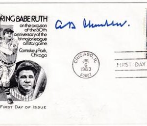 US 2046 FDC Signed by "Happy" Chandler