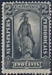 US PR9 Newspaper Fine Unused No Gum cv $120