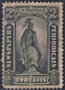 US PR9 Newspaper Fine Unused No Gum cv $120