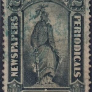 US PR9 Newspaper VF Used Handstamp Cancel - Thin cv $125