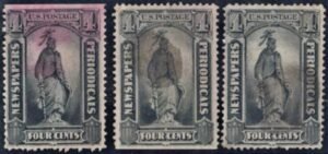 US PR11 Newspaper F - VF+ Used Brush Cancels cv $125