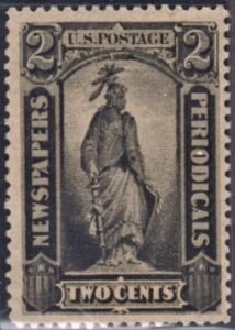 US PR57 Newspaper F - VF Unused NH PFC for Block cv $200