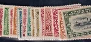 Belgian Congo 45 - 59, 60 - 62 F - VF Mint H Scarce Long Set cv $127.90
