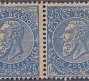 Belgium 68, 68a Fine H Part OG Pair cv $42.50