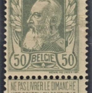 Belgium 89 F - VF Mint H cv $95