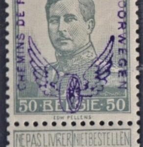 Belgium Q57 F - VF Mint NH Signed cv $830
