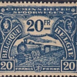 Belgium Q131 XF Unused Hinged 1 Short Perf cv $650