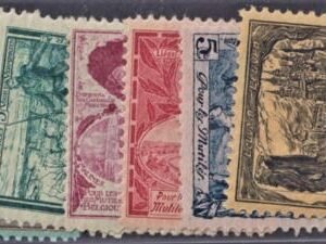 Belgium E1 - E6 F - VF NH cv 42