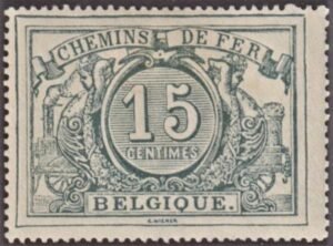 Belgium Q8 F - VF H cv $8.75+