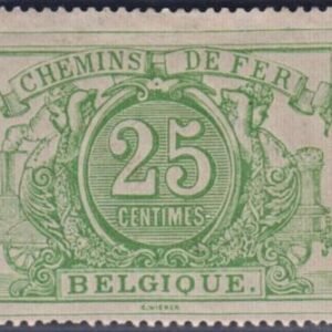 Belgium Q10 F - VF H cv $72.50+