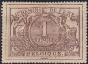 Belgium Q14 XF H Wmk cv $350