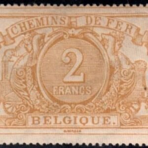 Belgium Q15 F - VF OG LH Wmk cv $210+