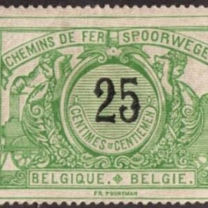 Belgium Q19 Ave - F LH Wmk cv $17.50+