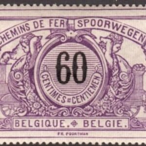 Belgium Q21 F LH Wmk cv $60+