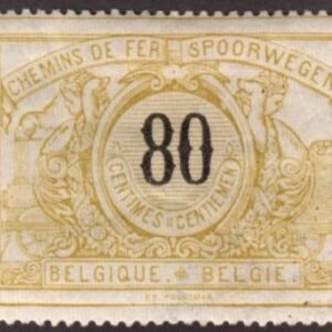 Belgium Q22 F - VF H cv $50