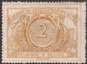 Belgium Q24 F - VF H Wmk cv $200+