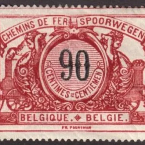 Belgium Q28 F LH Wmk cv $110+