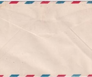 US UC1 Airmail Unflown Cover Signed by Aviator Amelia Earhart