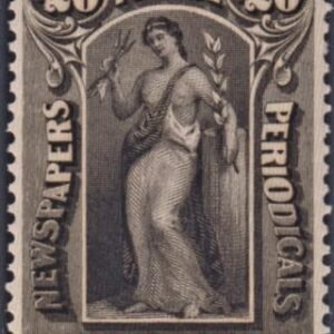 US PR123 Newspaper VF - XF Unused NH PSE 85 Cert cv $145