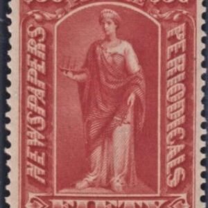 US PR124 Newspaper VF NH PSE 80 Cert cv $170