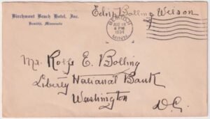 US 1934  Free Frank Cover Signed By Edith Bolling Wilson