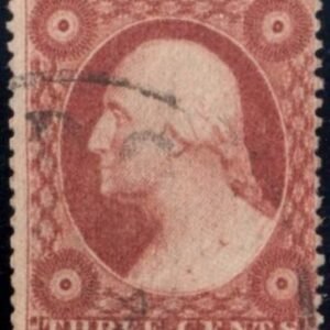 US 26A Early Classics Fine Used Light Cancel - I.D. Verified by 3c 1857 Expert cv $150